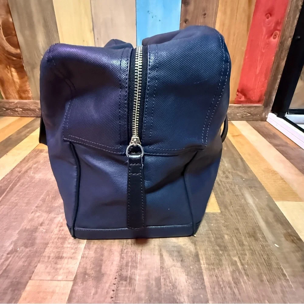 Coach Gotham Textured Leather Duffle Bag – Navy Blue (Style No. F54786)